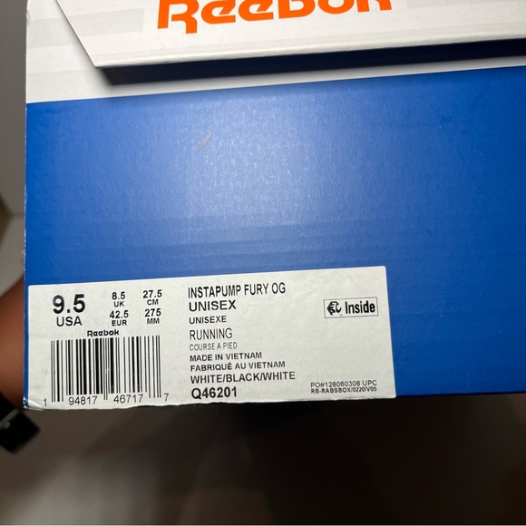 NEW Reebok Instapump Fury Og International Peace Day Mens 9.5 Q46201 w/ Box - Picture 7 of 8